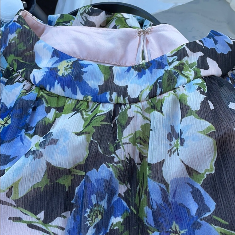 Tommy Hilfiger belted Chiffon midi dress